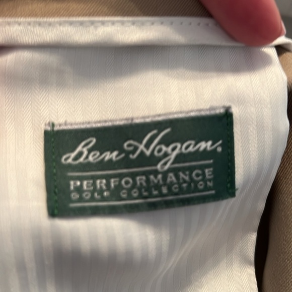 Ben Hogan Performance Flat Front Golf Shorts Size 44 Khaki - Picture 7 of 9